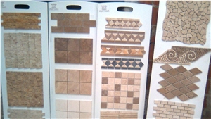 Travertine and Marble Mosaic