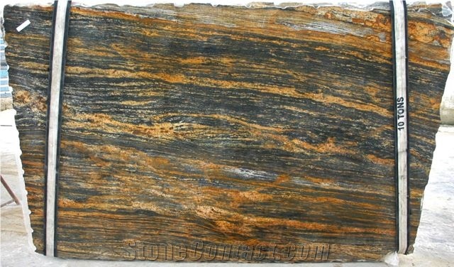 Golden Thunder Granite Slab