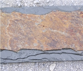 Rust Slate Mushroom Stone