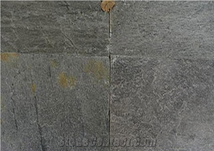 Silver Shine Slate Slabs & Tiles, India Grey Slate