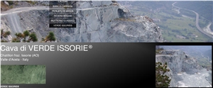 Verde Issorie Marble Blocks, Italy Green Marble