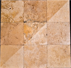 Durango Ancient Dorado Travertine French Pattern