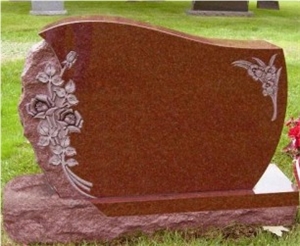 Red Granite Tombstones