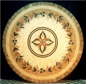 Mosaic Round Decorative Medallions