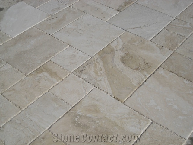 Travertine Ivory Antique French Pattern Set