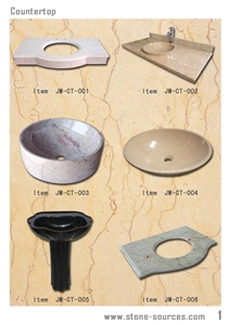 Granite Bathroom Vanity Tops
