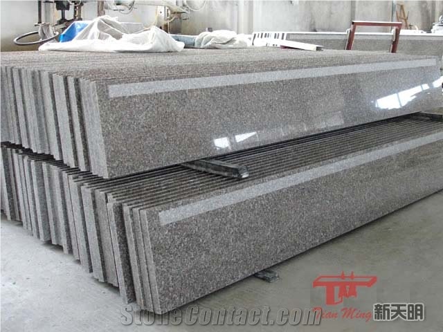 G603 Grey Granite Polish Stair and Step