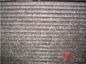 Polished G687 Granite Stairs and Steps, Red Granite Stairs
