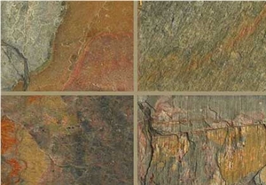 Desert Raja Slate Tile, India Yellow Slate