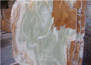 Kerman Green Onyx Slabs