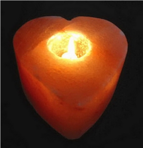 Himalayan Salt Tealight Holder Himalayan Salt Tealight Holder