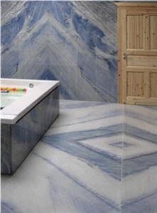 Azul Imperial,Azul Macaubas Bath Design