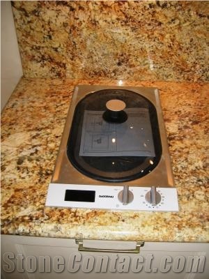 Solarius Granite Countertop, Yellow Granite Countertop