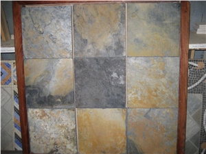 African Multicolor Slate Pattern