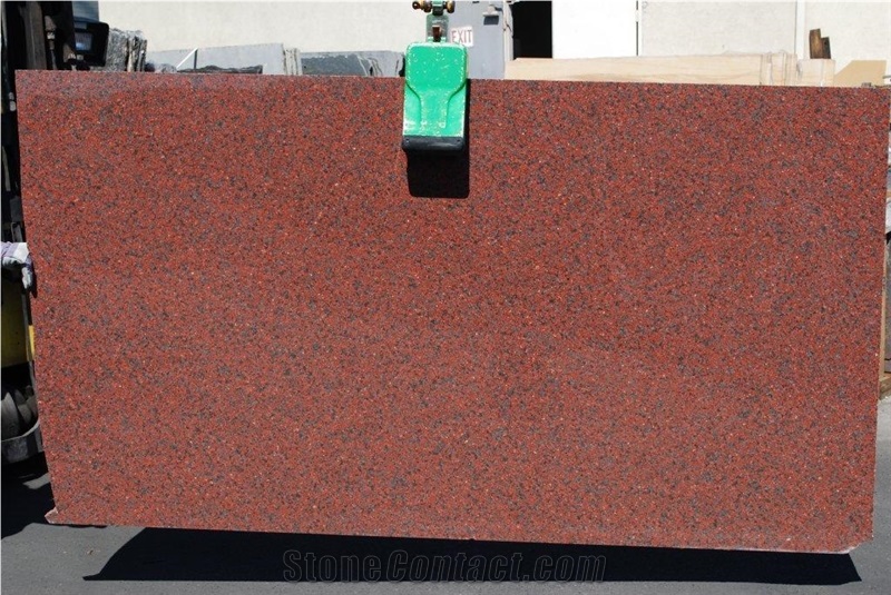African Red Granite Slab