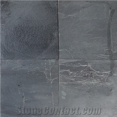 Black Slate Slabs & Tiles