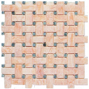 Gold Onyx & Dark Green Onyx Mosaic