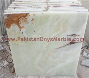 Light Green Onyx Tile