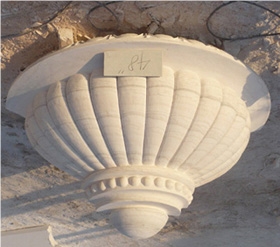 White Marble Bowl Fountain