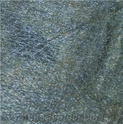 Galaxy Green Slate Tile Honed