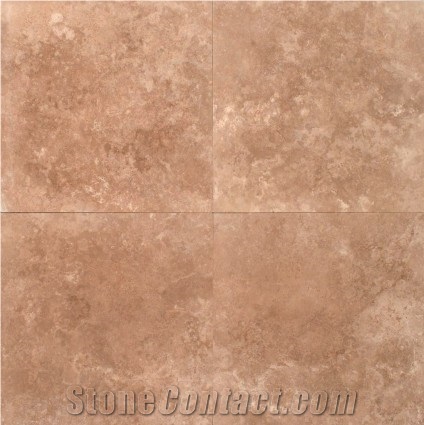 Mocha Polished Travertine Tile, Turkey Brown Travertine