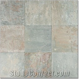 Ocean Green Slate Tile