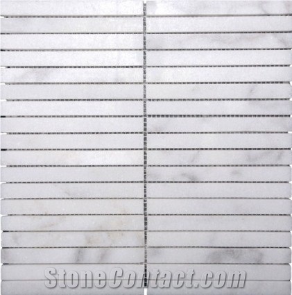 Statuario Venato Marble Mosaic