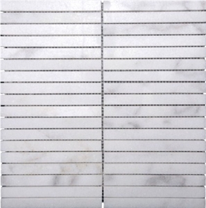 Statuario Venato Marble Mosaic Statuario Venato Marble Mosaic
