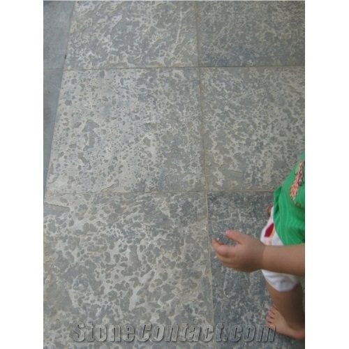 Asian Blue Stone Floor Tile
