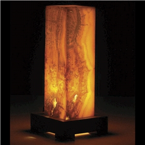 Ivory Jade Onyx ,Aragonite Onyx Lamp