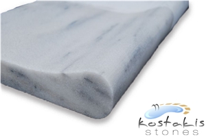Kavalas White Marble Coping Stone