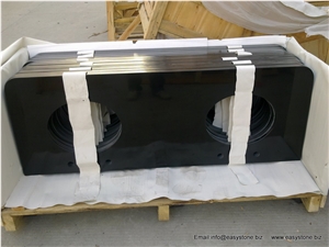 Mongolia Black Basalt Vanity Top