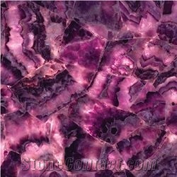 Amethyst (Backlit View)