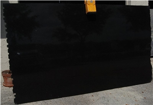 Cambrian Black Granite Polished Slab