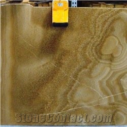 Honey Onyx Dark Slab