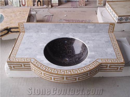 Marble Mosaic Vanity Top