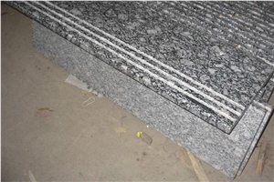 Spray White Granite,Wave White Granite Stair