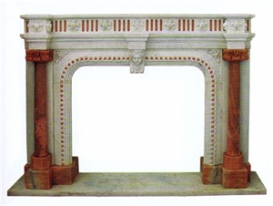 Marble Fireplace Mantel