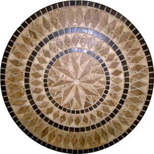 3'' Stone Round Medallion