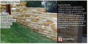 Sydney Banded Australian Wood Sandstone Mushroom Stone Sydney Banded Australian Wood Sandstone Mushroom Stone