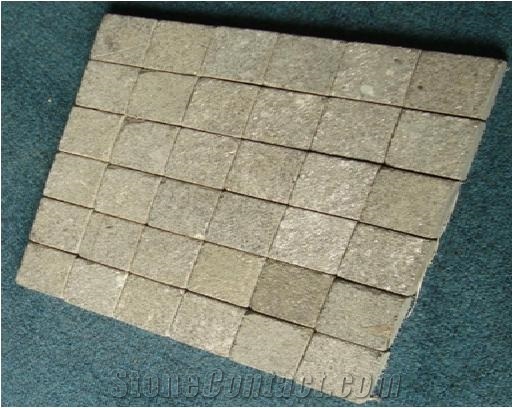 Beige Sandstone Mushroom Stone for Wall Decoration