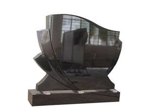 Shanxi Black Granite Tombstone Shanxi Black Granite Tombstone