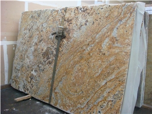 Golden Chocolate Granite Slab
