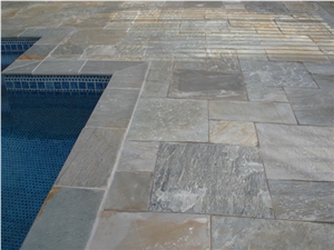 Slate Pool Deck