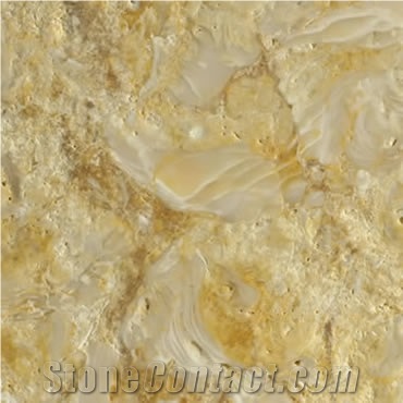 Ostra Reef Yellow Limestone Tile