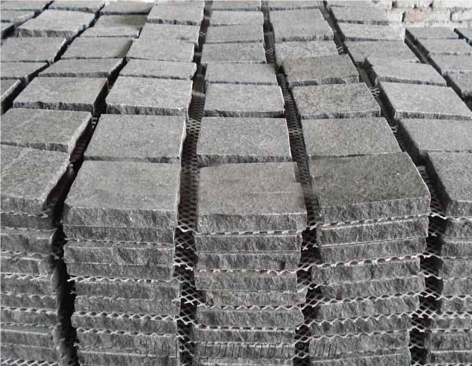 G684 Black Basalt Paving Stone