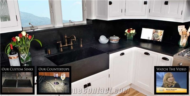Pine Soapstone Countertop, Pine Green Soapstone Countertop