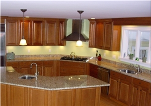 New Venetian Gold Yellow Granite Countertops