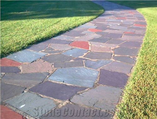 Multicolor Flagstone Paver