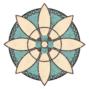 Marble Mosaic Medallions